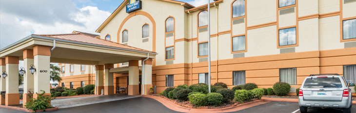Striking Hotel Exterior 